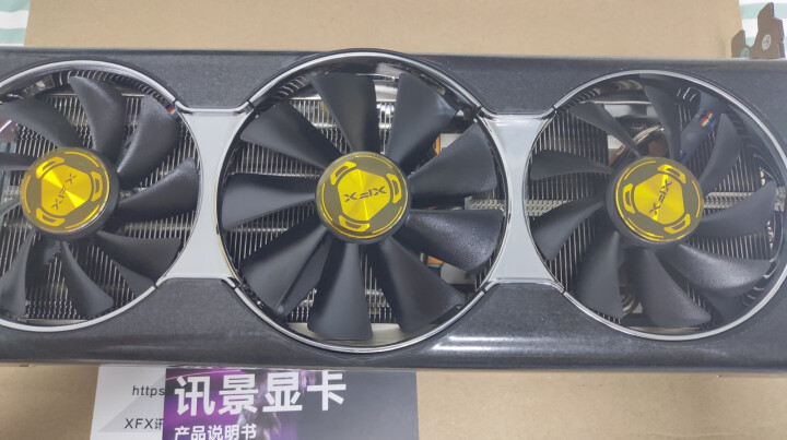 讯景（XFX）RX 5700 XT 8GB 海外三风扇版 boost 2025MHz电脑游戏吃鸡显卡 RX 5700 XT海外三风扇怎么样，好用吗，口碑，心得，,第2张