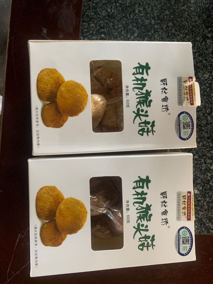 野村食坊 猴头菇干货2盒 东北特产 精选有机食品 煲汤食材猴头蘑菌菇怎么样，好用吗，口碑，心得，评价，试用报告,第2张