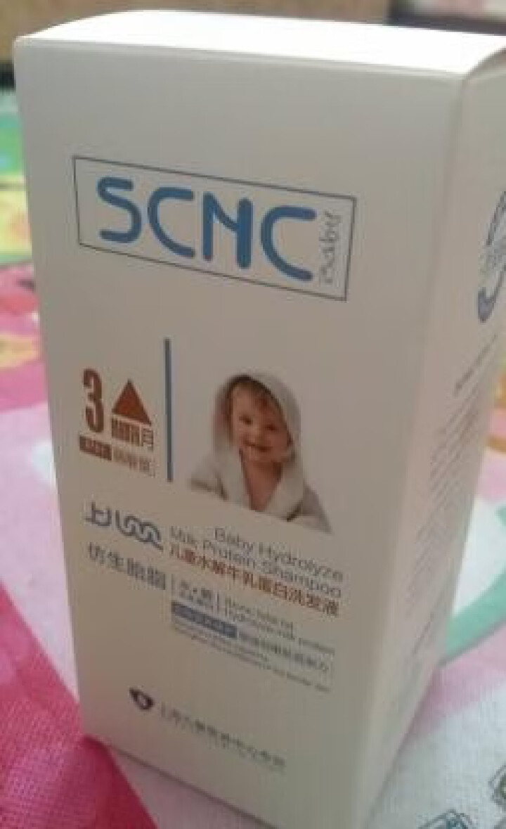 上儿贝贝(SCNCbaby)儿童水解牛乳蛋白洗发液280ml仿生胎脂专利配方 低敏无泪配方 宝宝婴儿洗发水 洗发露怎么样，好用吗，口碑，心得，评价，试用报告,第3张