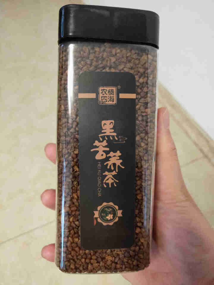 苦荞茶 四川大凉山黑苦荞茶 全胚芽全颗粒熟荞麦茶 养生茶 黑苦荞茶450g/1盒怎么样，好用吗，口碑，心得，评价，试用报告,第2张