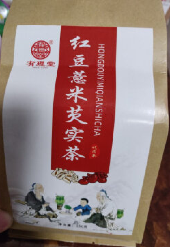 有理堂红豆薏米茶薏仁大麦栀子红枣蒲公英苦荞荷叶茶山楂枸杞子养生组合花茶 红豆薏米茶怎么样，好用吗，口碑，心得，评价，试用报告,第2张