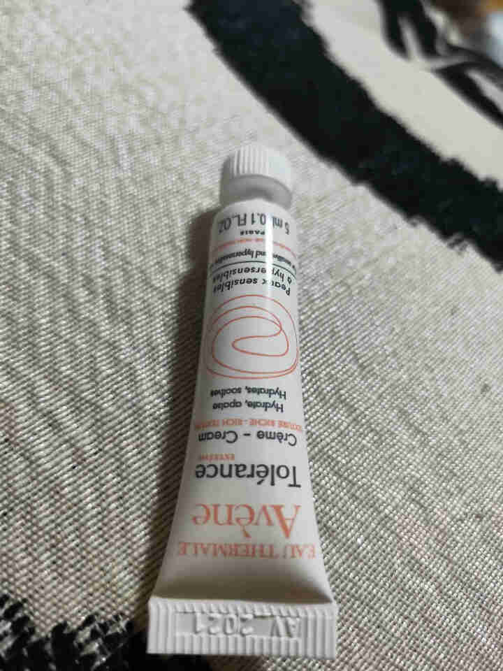 雅漾（Avene）雅漾舒缓特护保湿霜 5ML怎么样，好用吗，口碑，心得，评价，试用报告,第2张