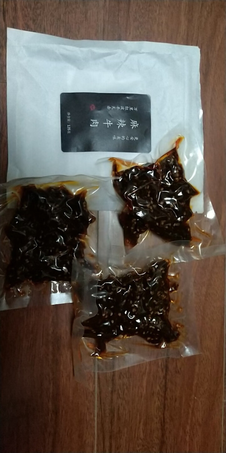 食味的初相 牛肉干135g麻辣酱卤牛肉条精选牛肉休闲零食肉干 麻辣牛肉怎么样，好用吗，口碑，心得，评价，试用报告,第4张