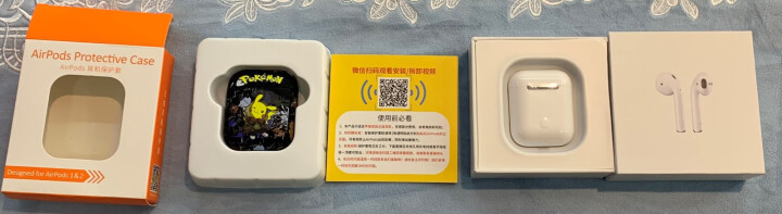 玉京秋 真无线蓝牙耳机双耳二代Air迷你入耳适用pods2运动游戏耳机适用于苹果华为vivo安卓通用 【AirPlus】涂鸦,第4张