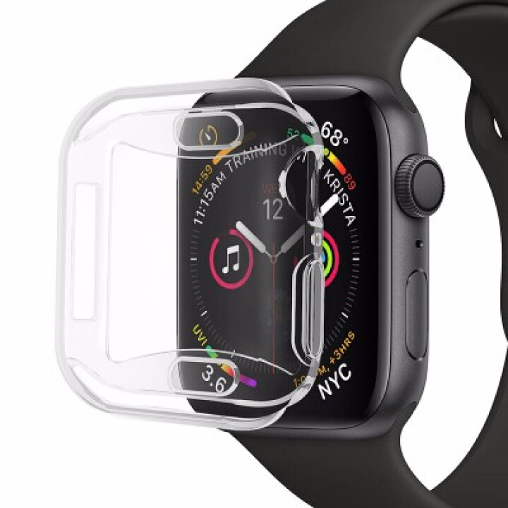 又三年 适用于苹果4代保护套40/44mm全包透明TPU保护壳apple watch S4专用 44怎么样，好用吗，口碑，心得，评价，试用报告,第3张