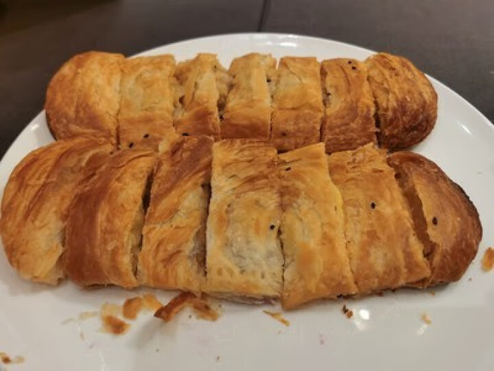 又卷烧饼 早餐半成品加热速食家庭装面饼手抓饼芝士馅饼食品中式披萨 （麻辣牛肉+蒜香鸡肉+芝士榴莲+芝士香芋）共四片怎么样，好用吗，口碑，心得，评价，试用报告,第4张