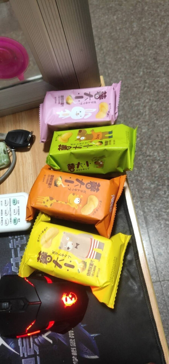 阿婆家的薯片 儿童休闲零食大礼包 膨化食品散装批发办公小吃 四口味混合4包怎么样，好用吗，口碑，心得，评价，试用报告,第2张