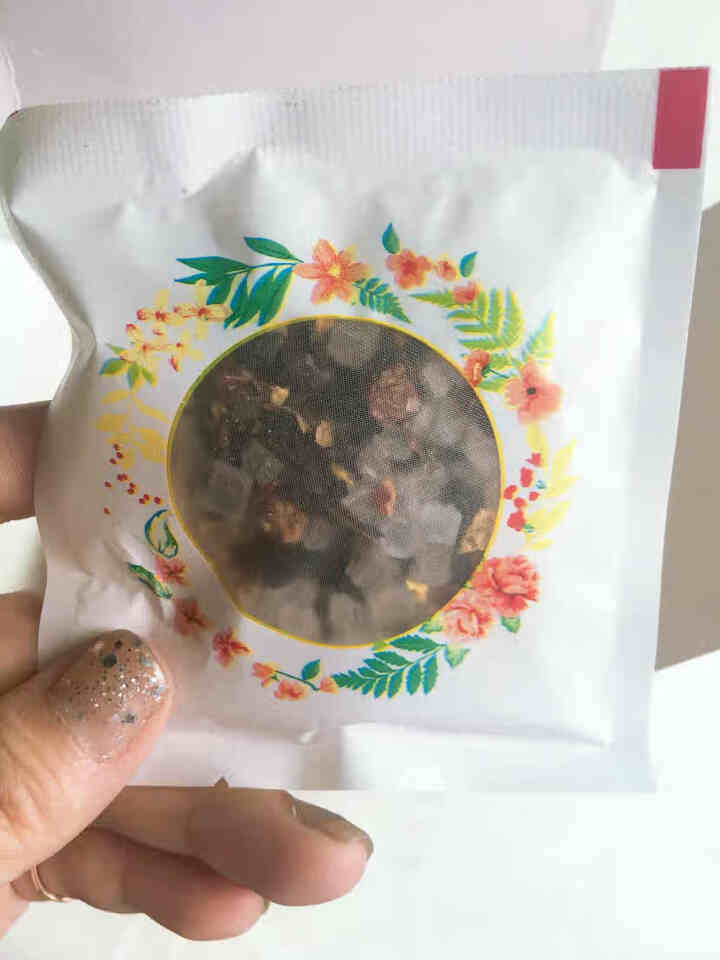 桂花酸梅汤 原料包自制老北京味道酸梅茶桂花乌梅甘草玫瑰茄组合三角袋泡茶凉茶解渴 酸梅汤160g/1盒怎么样，好用吗，口碑，心得，评价，试用报告,第3张