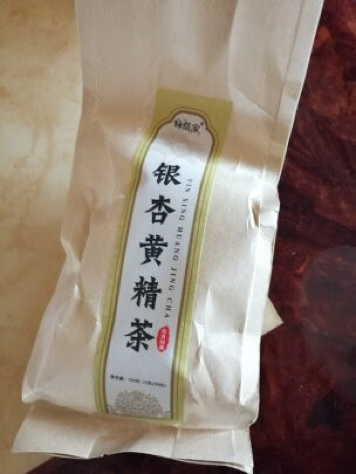 银杏黄精茶银杏茶 可搭配沙棘火麻仁茯苓桑椹植物草本中老年黄金茶茶叶白果枸杞 5克X30包X1袋怎么样，好用吗，口碑，心得，评价，试用报告,第2张