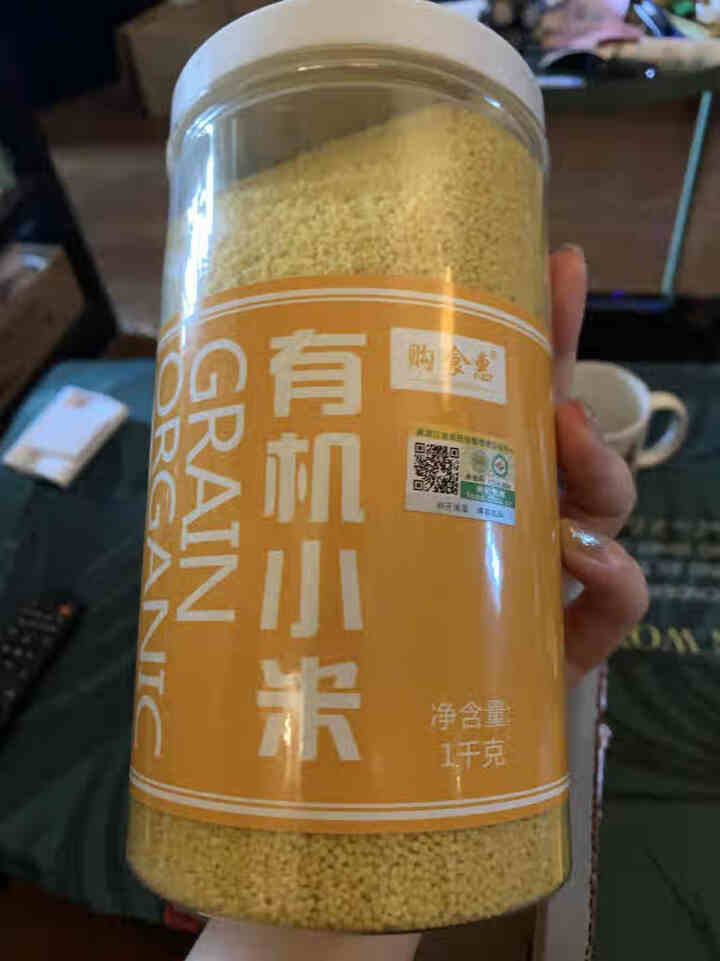 购食惠 有机 黄小米 2斤装1000g（五谷 杂粮 小黄米 无添加 月子粥 粗粮 小米粥）怎么样，好用吗，口碑，心得，评价，试用报告,第3张