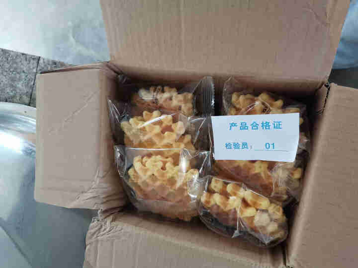 DayDayCook日日煮轻格原味软华夫饼450g/箱 营养早餐面包蛋糕 办公室下午茶饼干西式糕点 原味软华夫饼450g怎么样，好用吗，口碑，心得，评价，试用报,第3张