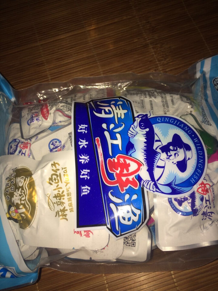 清江野鱼九味 小鱼仔鱼干零食500g 毛毛鱼零食大礼包湖北三峡特产野渔土老憨 八种口味混装500克/袋怎么样，好用吗，口碑，心得，评价，试用报告,第4张