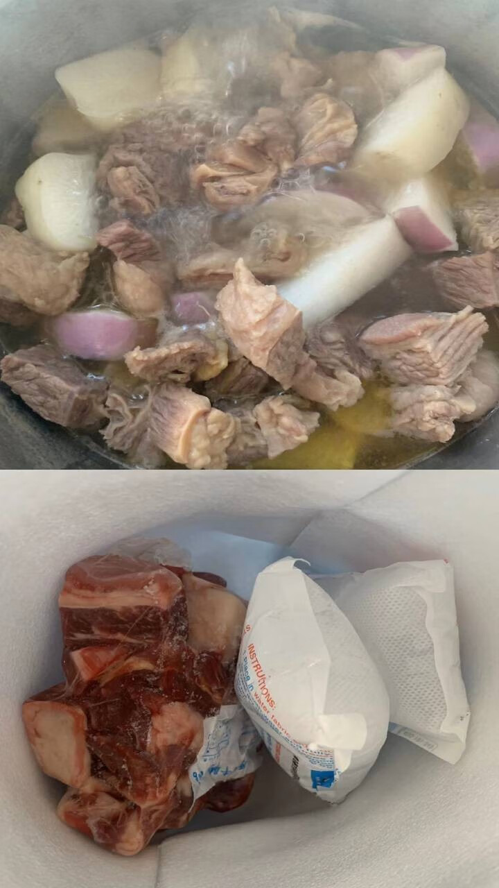 舌云 原切牛腩肉块 进口谷饲牛肉生鲜4斤冷冻火锅食材 500g/袋*1怎么样，好用吗，口碑，心得，评价，试用报告,第2张
