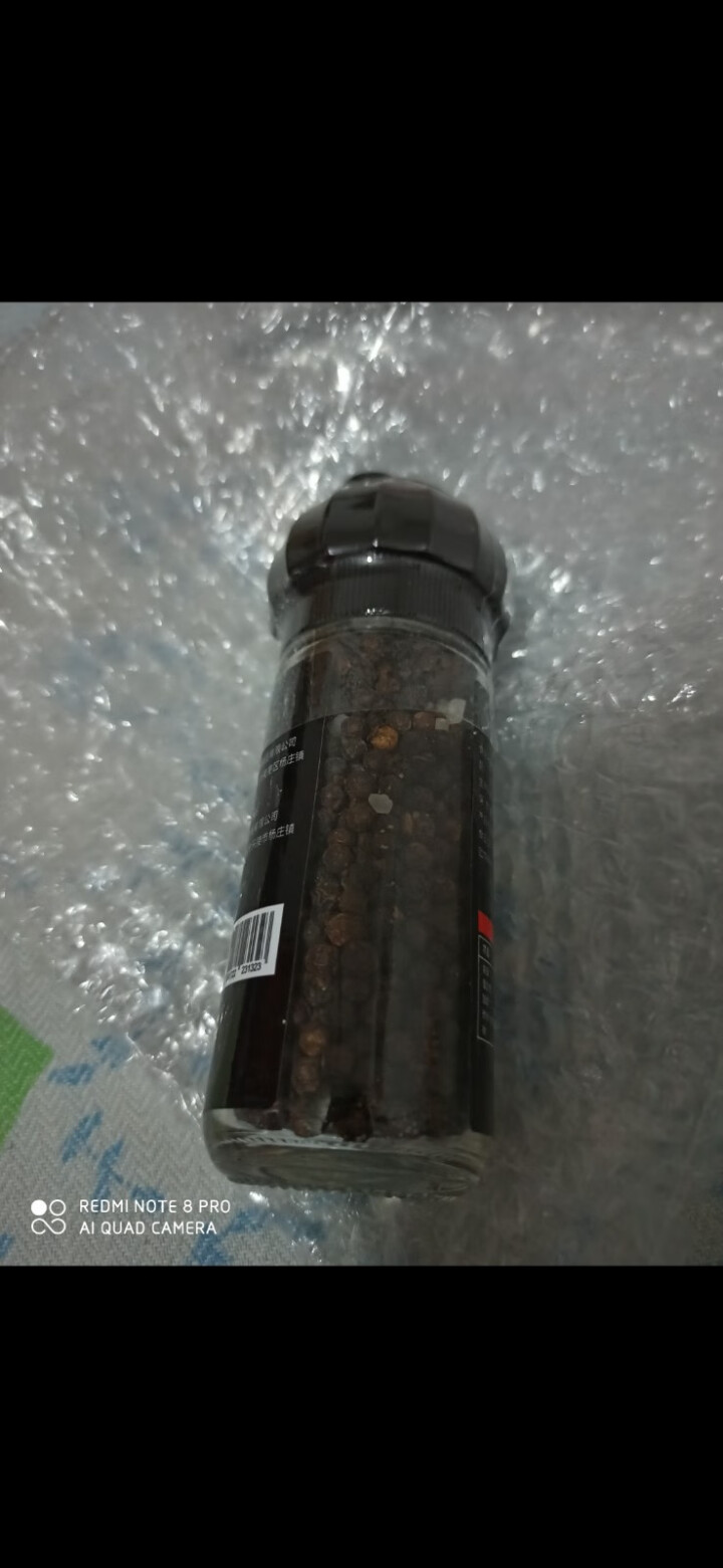 姜老大海盐黑胡椒粒70g 研磨瓶装西餐牛排意面调味撒料怎么样，好用吗，口碑，心得，评价，试用报告,第3张