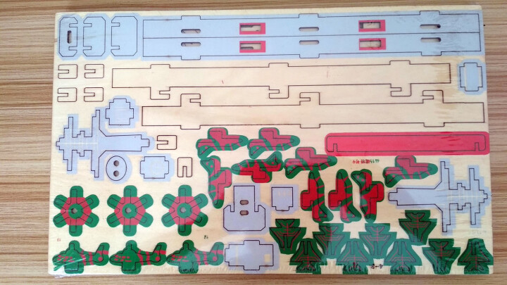 美国福特号贝智奇激光切割木制品3D立体拼装益智玩具BZQ073怎么样，好用吗，口碑，心得，评价，试用报告,第4张