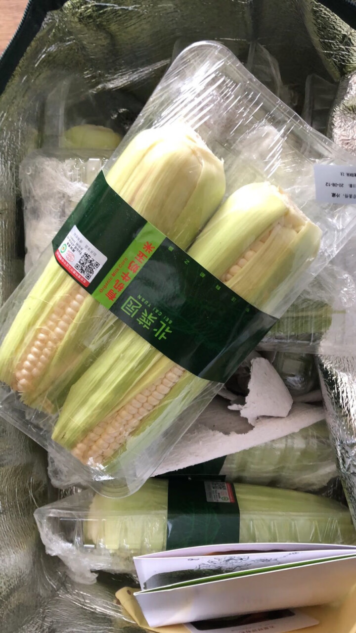 北菜园牛奶玉米 新鲜水果甜玉米棒冰糖白玉米 可生吃的 即食爆浆 牛奶玉米组合礼盒装 3200,第4张