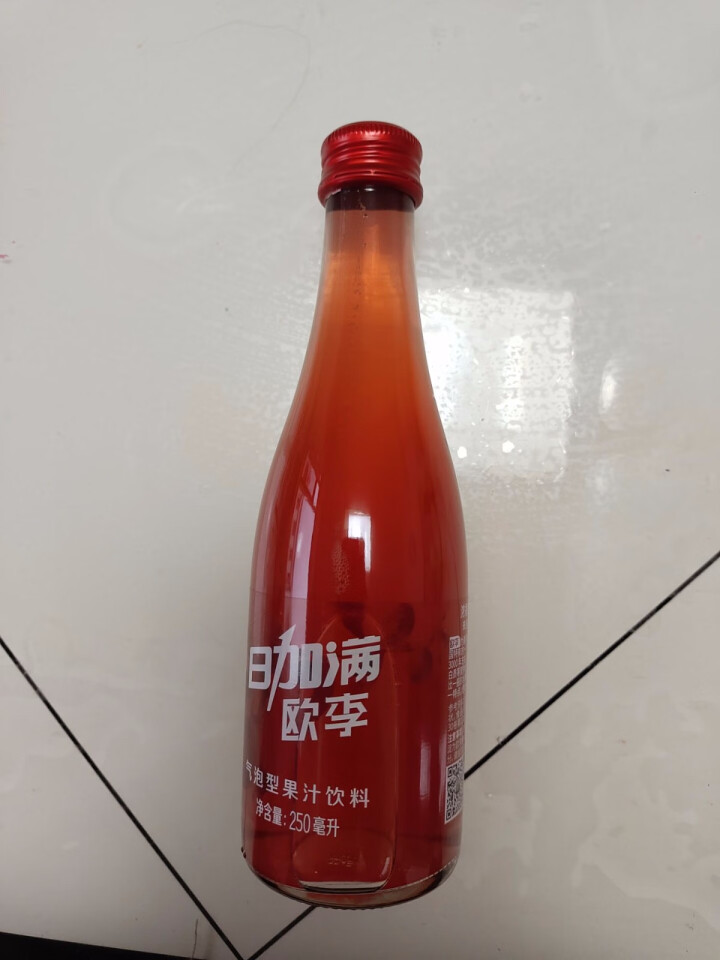 日加满欧李气泡型果汁饮料高钙果汁饮品浓缩饮品250ml/瓶 买6瓶送同款6瓶怎么样，好用吗，口碑，心得，评价，试用报告,第3张