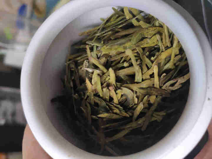 梅坞云露 2020新茶绿茶茶叶 明前特级龙井 头采嫩芽春茶新茶 陶瓷白玉瓷罐精美礼盒装75g 明前特级龙井75g怎么样，好用吗，口碑，心得，评价，试用报告,第3张