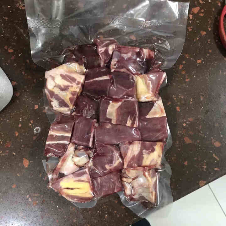 8385生鲜 国产原切牛肉块1kg 0添加无注水 500g怎么样，好用吗，口碑，心得，评价，试用报告,第3张