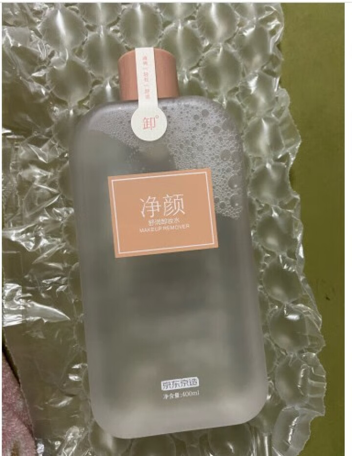 京东京造 净颜舒润卸妆水400ml 温和无刺激补水保湿清爽怎么样，好用吗，口碑，心得，评价，试用报告,第2张