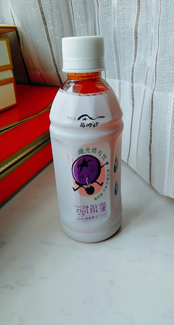 莓岭 野樱莓（不老莓)果汁饮料 果汁含量≥20% 320ml*15瓶整箱装怎么样，好用吗，口碑，心得，评价，试用报告,第3张