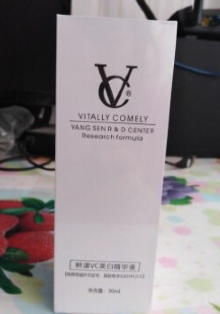 VC 美白精华液30ml（美白补水 改善暗哑 收缩毛孔 焕白亮肤）面部精华男女士护肤品 美白精华液30ml怎么样，好用吗，口碑，心得，评价，试用报告,第4张