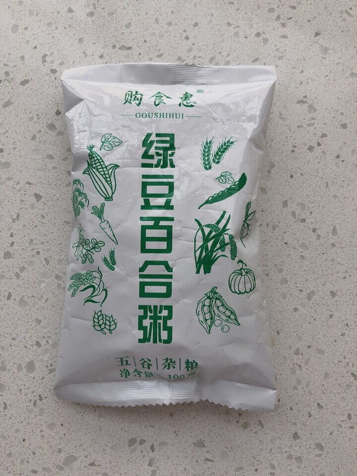 购食惠绿豆百合粥米100g怎么样，好用吗，口碑，心得，评价，试用报告,第2张