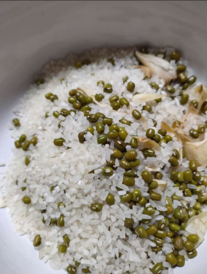 购食惠 绿豆百合粥100g（大米、绿豆、百合）混合粥米粥料五谷杂粮粗粮熬粥怎么样，好用吗，口碑，心得，评价，试用报告,第3张