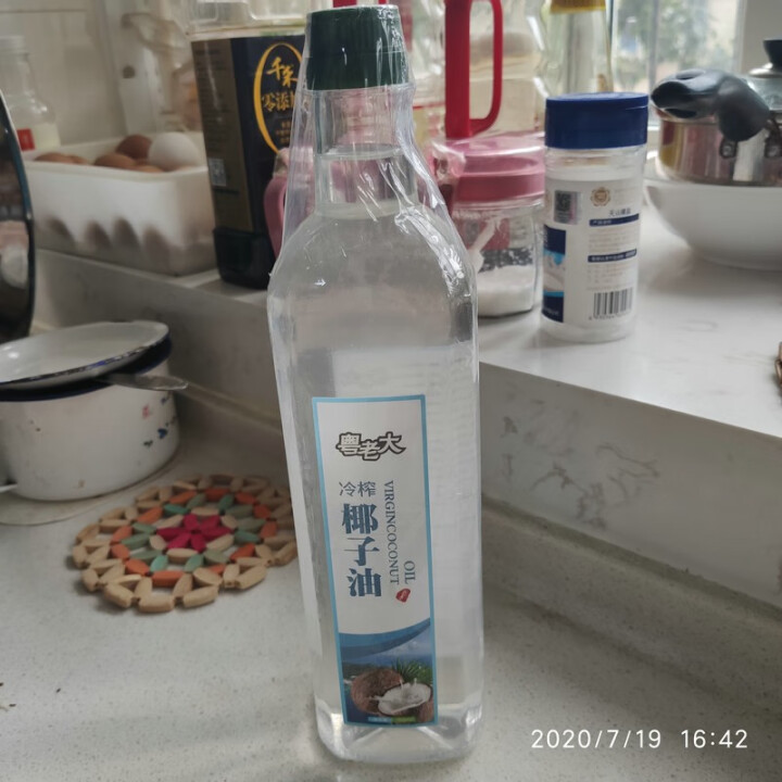 粤老大纯椰子油天然冷榨初榨生酮MCT食用油烘培烹饪特惠装1000ML怎么样，好用吗，口碑，心得，评价，试用报告,第5张