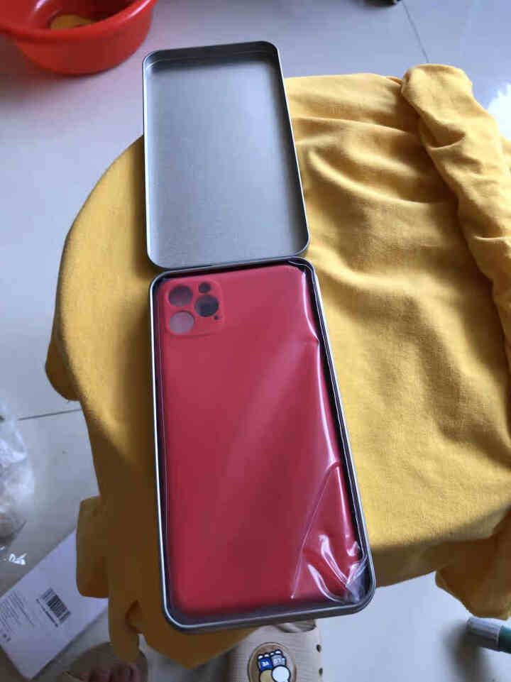 陌小朵 苹果11手机壳液态硅胶 iPhone11pro保护套全包防摔11promax超薄软壳网红情侣 中国红 iPhone 11 Pro Max怎么样，好用吗，,第4张