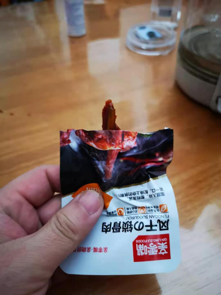 亲零嘴 风干锁骨肉休闲零食小吃熟食品肉干肉脯卤味零食 糖醋味80g大袋装（3袋）怎么样，好用吗，口碑，心得，评价，试用报告,第2张