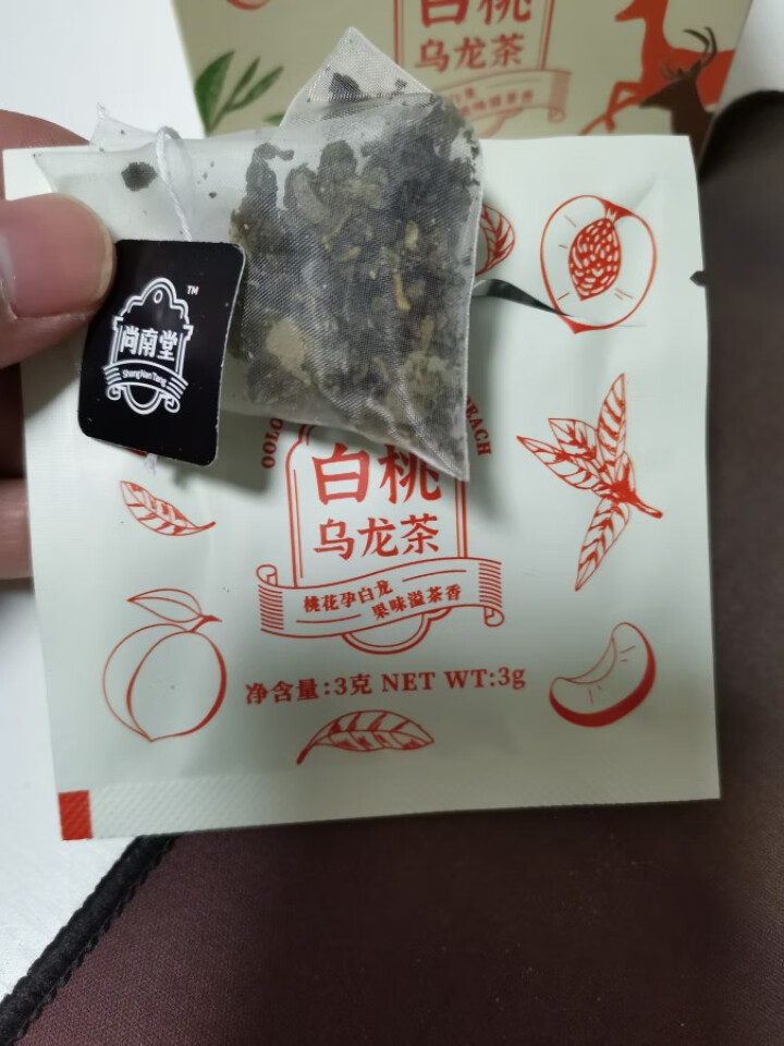 尚南堂 白桃乌龙茶冷泡茶花茶养生茶水果茶独立包袋裝小包茶叶12包*3克怎么样，好用吗，口碑，心得，评价，试用报告,第4张