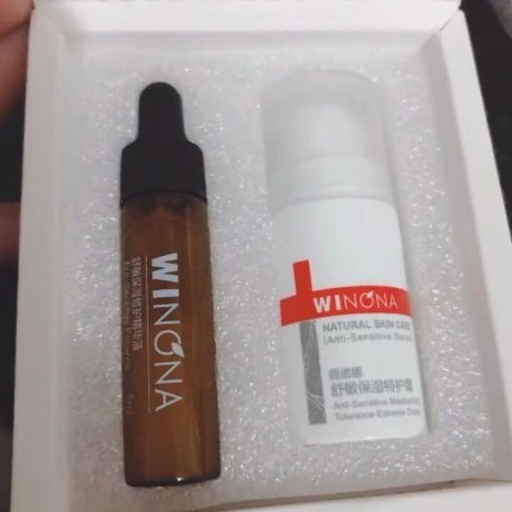 薇诺娜（WINONA）敏肌修护小魔盒【特护霜5g+舒敏精华5ml】怎么样，好用吗，口碑，心得，评价，试用报告,第5张