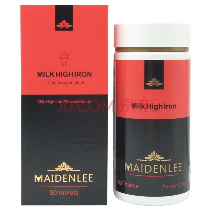 美敦力（MAIDENLEE）  牛乳高铁咀嚼片 美国原装原瓶进口 1盒 儿童铁片怎么样，好用吗，口碑，心得，评价，试用报告,第2张