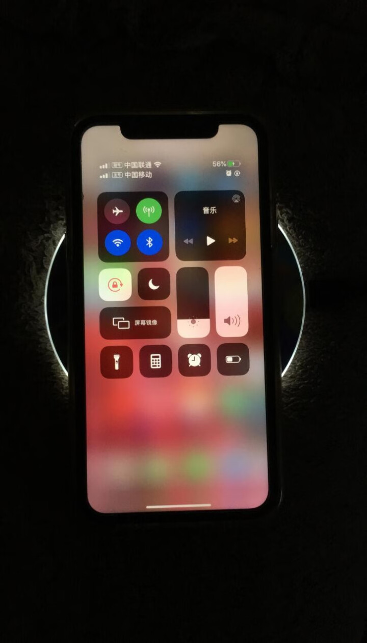 星彻 印象派手机无线充电器通用快充版苹果安卓通用Qi快充适用iPhone8/X/三星S9/mix2s 寻鹿无线充,第4张