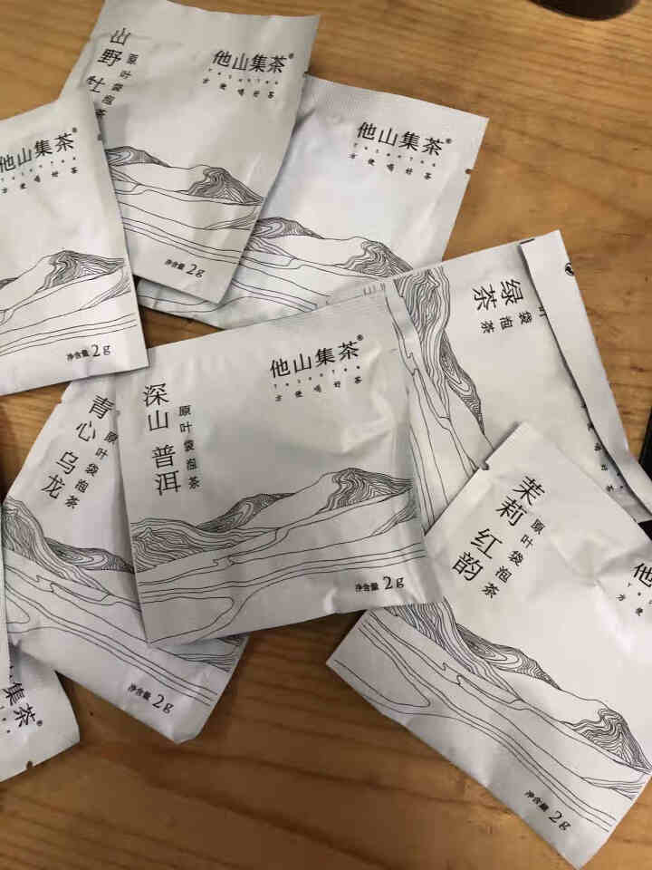 他山集茶 红茶乌龙茶绿茶普洱茶10种口味组合原叶袋泡茶茶包怎么样，好用吗，口碑，心得，评价，试用报告,第2张