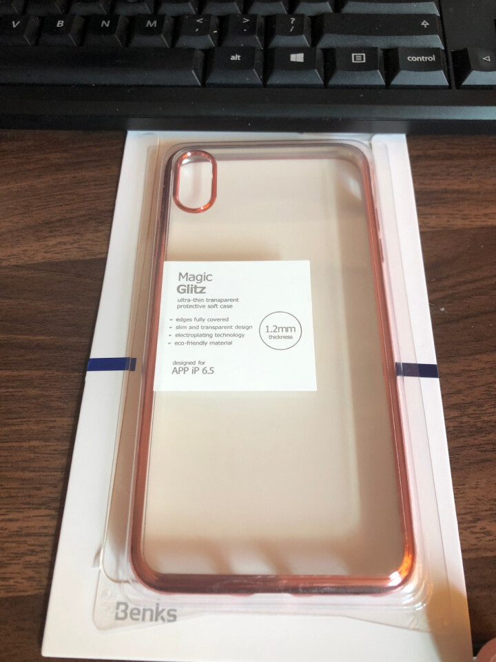 Benks 苹果XS手机壳 iPhoneXS Max保护套全包透明电镀硅胶防摔软套 【全包防摔电镀】玫瑰金【Xs Max 6.5英寸】怎么样，好用吗，口碑，心得,第2张