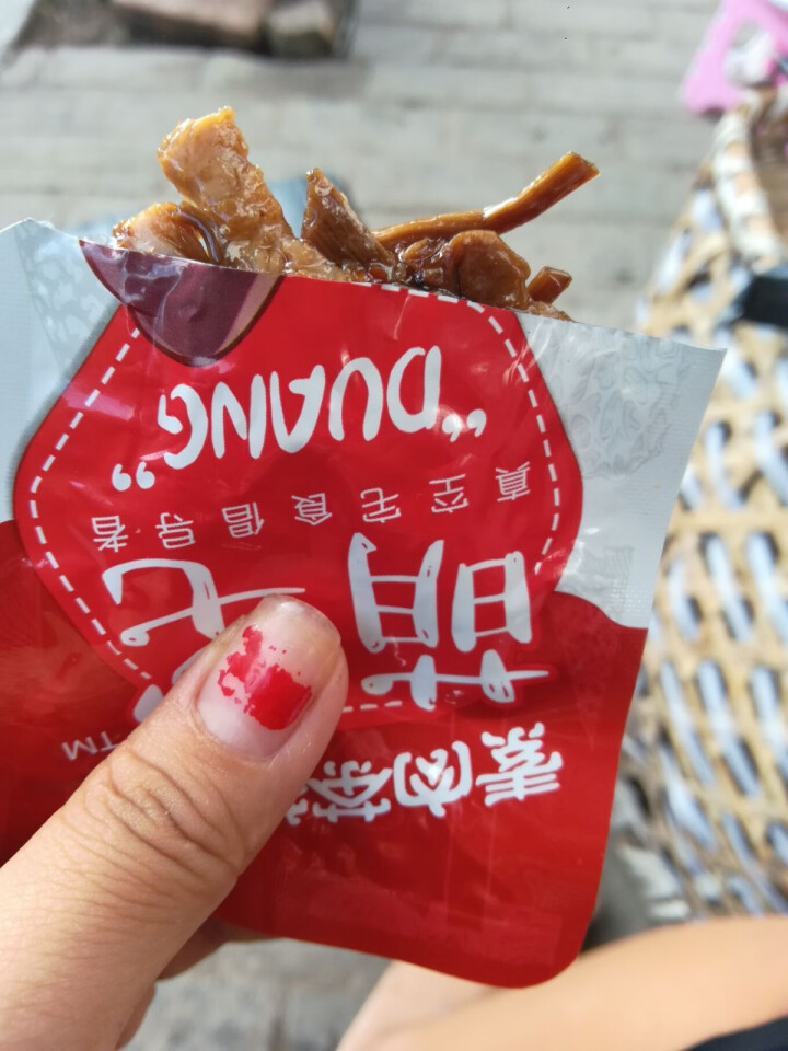 宅宅熊 休闲零食 特产小吃 香辣味茶树菇素肉 多包可选 豆制品素食8090后怀旧零食【6包一袋】 茶树菇素肉*2怎么样，好用吗，口碑，心得，评价，试用报告,第4张