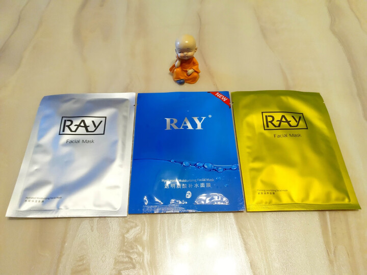 RAY面膜官方中文版 金色+银色+蓝色 30片/3盒 深层补水 水润保湿 紧致滋养 RAY品牌直供 金色1盒+银色1盒+蓝色1盒怎么样，好用吗，口碑，心得，评价,第3张