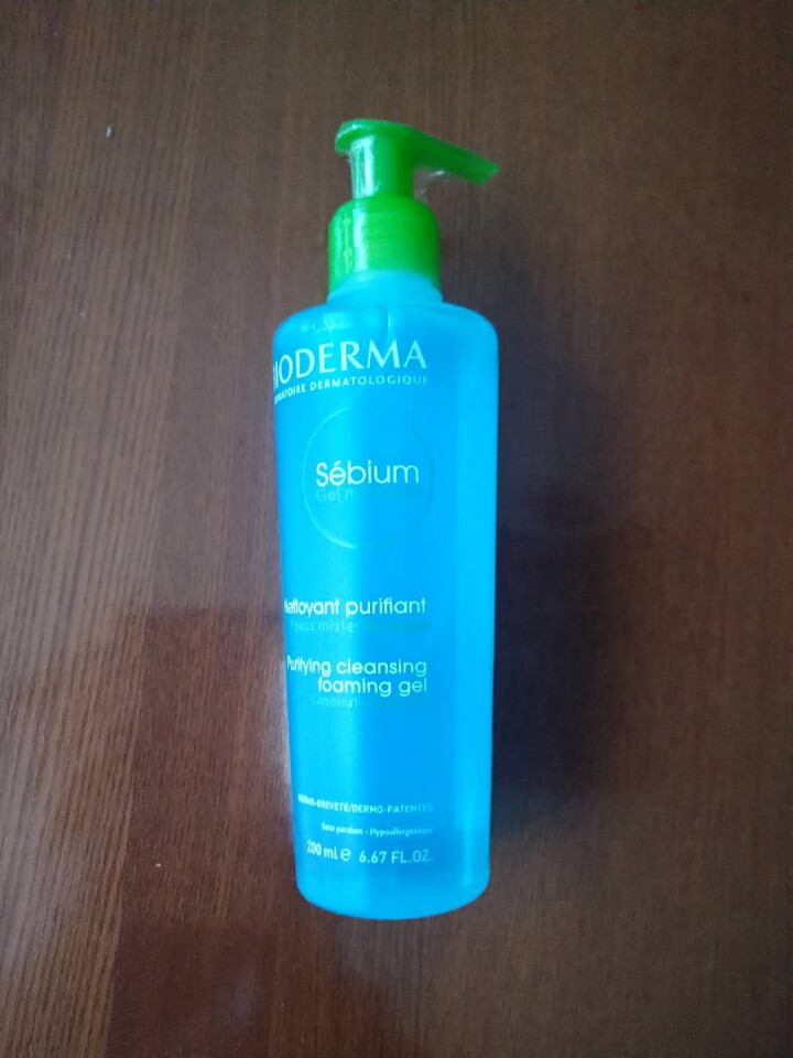 法国贝德玛（BIODERMA）净妍平衡洁肤凝胶洁面乳洗面奶200ml（温和清洁卸妆 控油收毛孔 油痘肌 低泡无皂基）怎么样，好用吗，口碑，心得，评价，试用报告,第2张