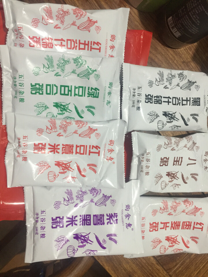 购食惠 7日粥道 五谷杂粮 粥米 7种700g（粥米 粗粮 组合 杂粮 八宝粥原料）怎么样，好用吗，口碑，心得，评价，试用报告,第2张