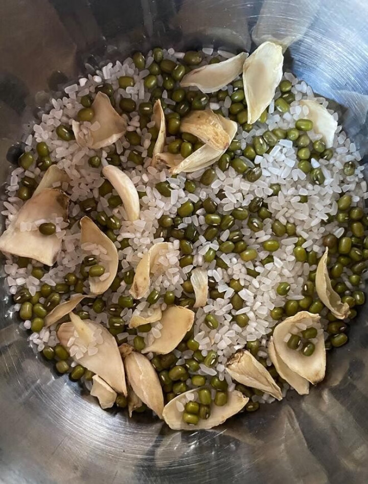 购食惠 绿豆百合粥100g（大米、绿豆、百合）混合粥米粥料五谷杂粮粗粮熬粥怎么样，好用吗，口碑，心得，评价，试用报告,第4张