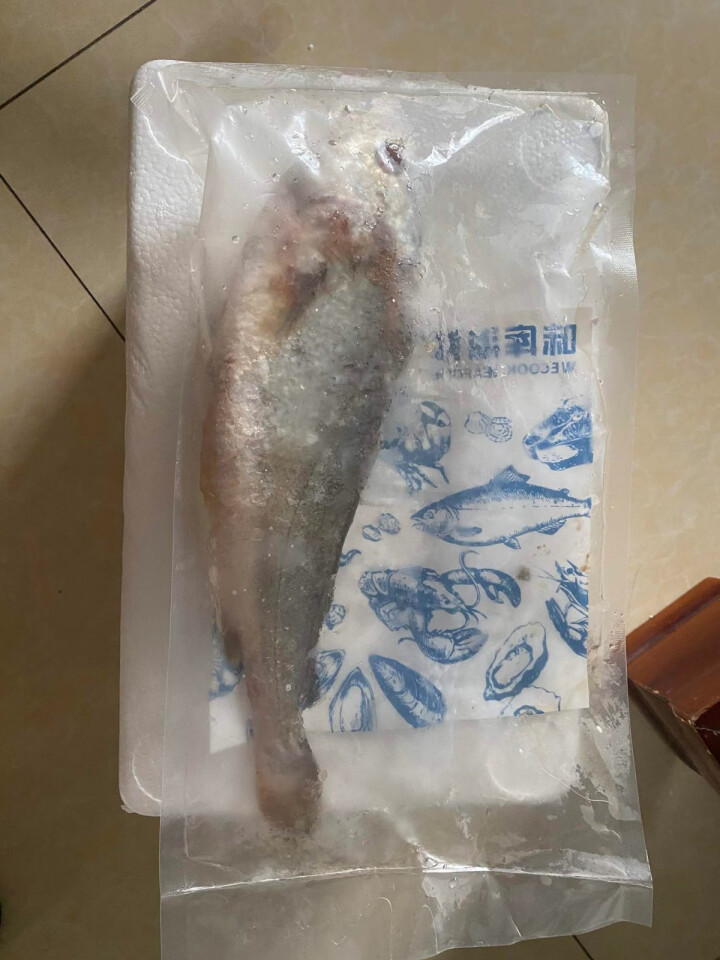 味库 冰鲜大黄鱼 烧烤食材海鲜水产 黄花鱼袋装 400,第2张