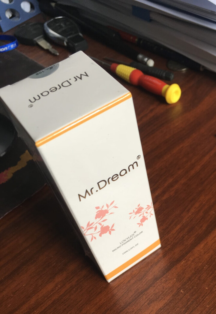 纹绣色料MR.Dream纹眉色料德国正品植物唇部色乳雾眉美瞳线色料易上色 108 卡其棕怎么样，好用吗，口碑，心得，评价，试用报告,第3张