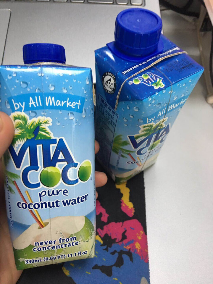 唯他可可（Vita Coco）天然椰子水进口NFC果汁饮料330ml*4瓶怎么样，好用吗，口碑，心得，评价，试用报告,第2张