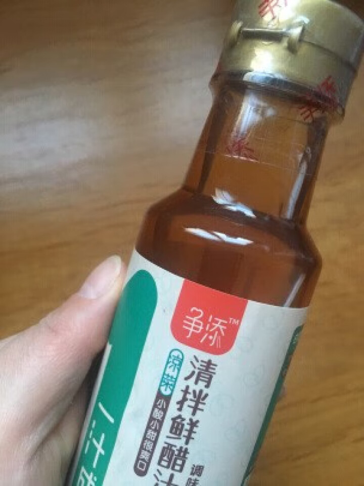 争添清拌鲜醋汁 230ml瓶装 凉拌菜汁 拌蜇皮 家常快手菜 一汁成菜复合调味品 清拌鲜醋汁 230ml瓶装怎么样，好用吗，口碑，心得，评价，试用报告,第4张