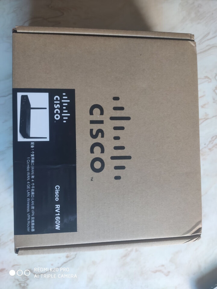 思科（CISCO）4个千兆以太网端口802.11ac VPN 路由器 思科 RV160W,第2张