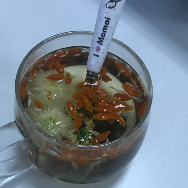 佰草汇 枸杞菊花茶 去火菊花茶 安徽菊干枸杞清火茶叶 决明子甘草降火养生组合花草茶可搭大麦茶 枸杞菊花茶240克怎么样，好用吗，口碑，心得，评价，试用报告,第4张