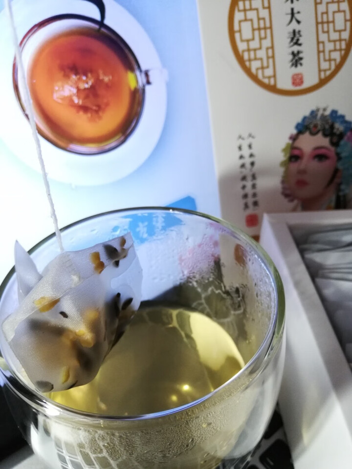 龙九恒丰 大麦茶 荞麦茶回奶金沙薏米袋泡茶小袋装三角包24袋怎么样，好用吗，口碑，心得，评价，试用报告,第3张