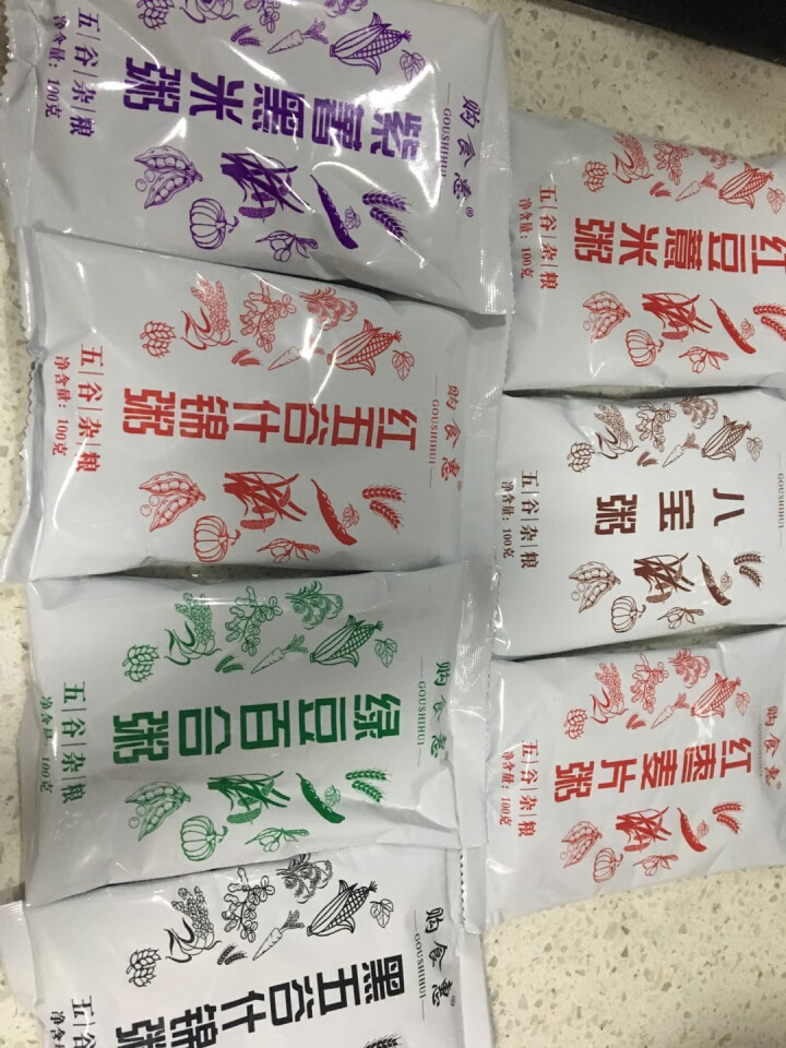 购食惠 7日粥道 五谷杂粮 粥米 7种700g（粥米 粗粮 组合 杂粮 八宝粥原料）怎么样，好用吗，口碑，心得，评价，试用报告,第4张